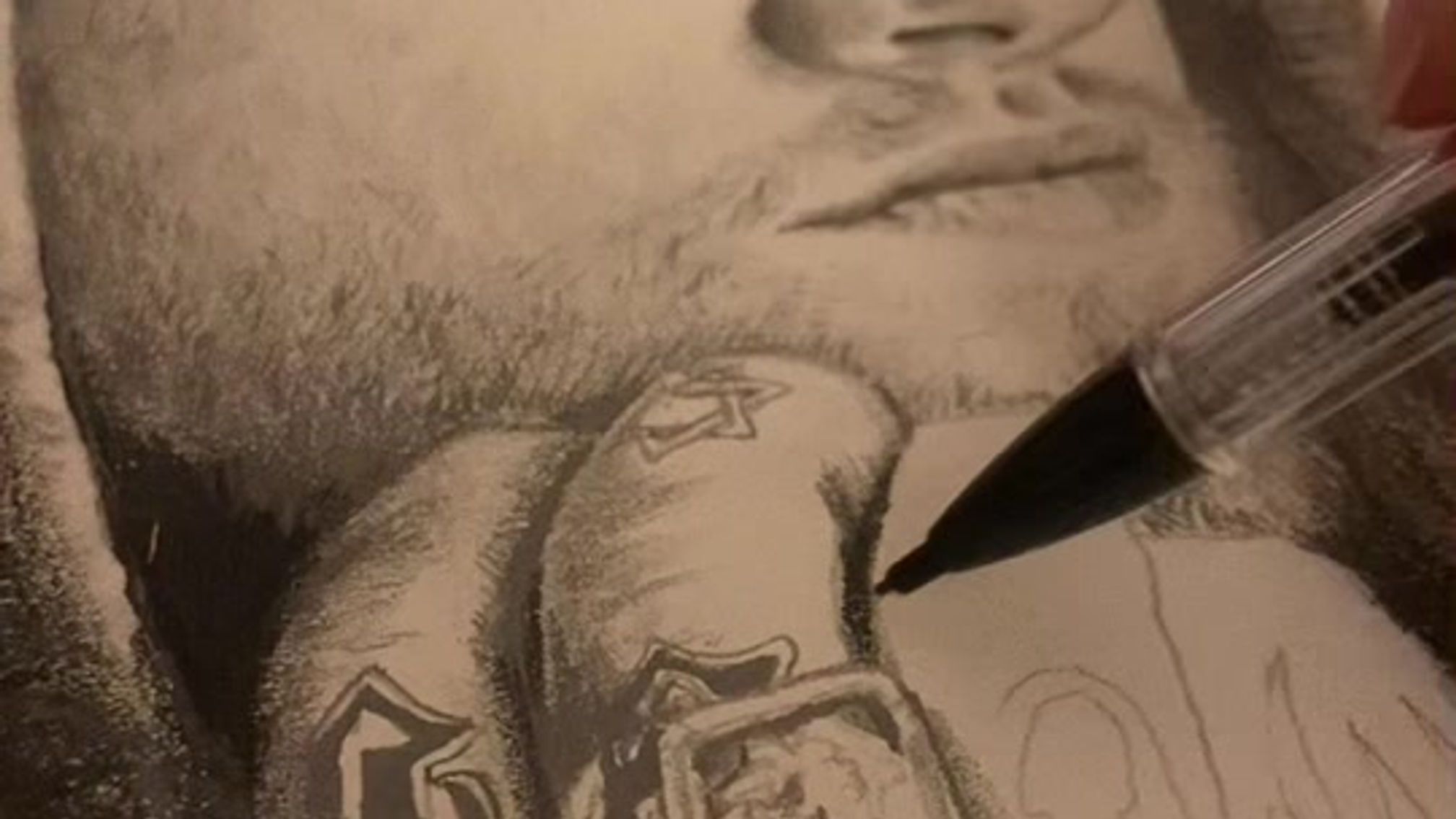 Mac Miller Pencil Portrait